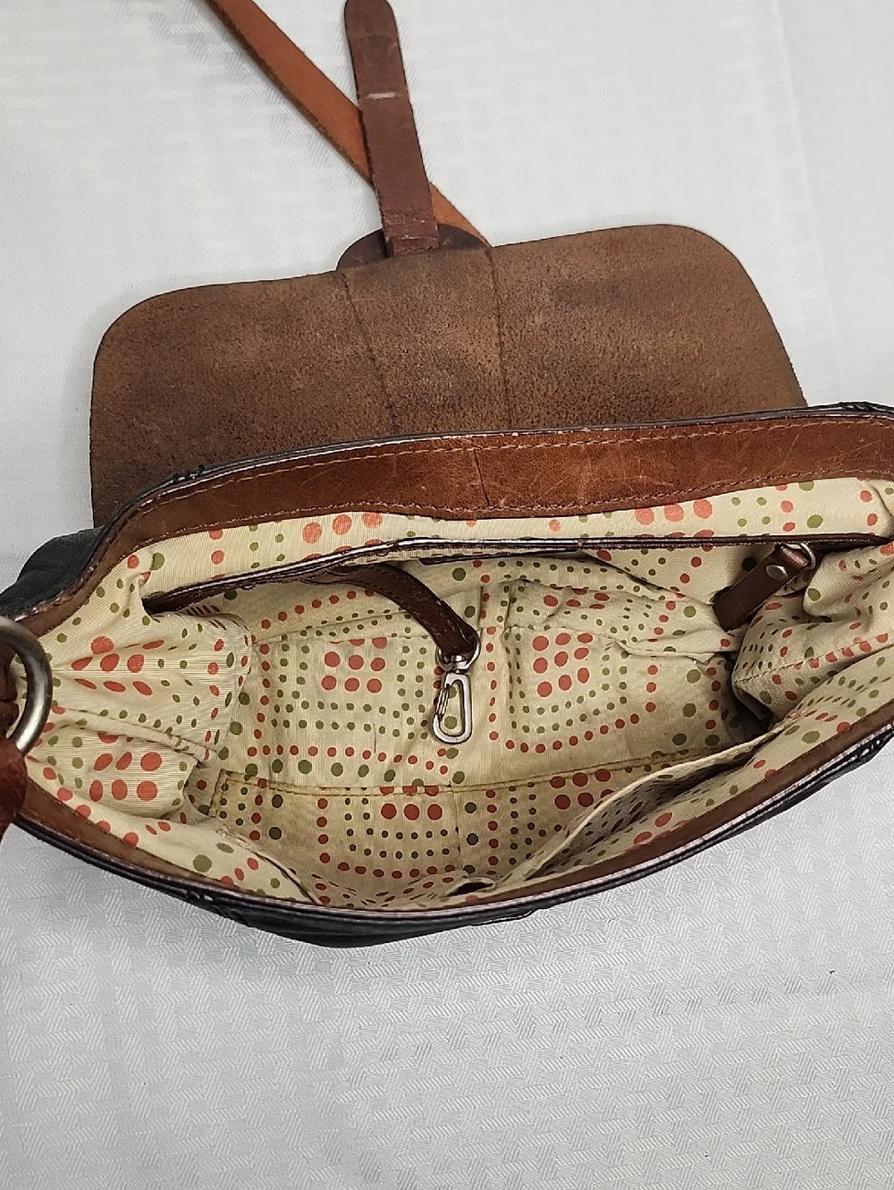 Ellington Vintage Leather Crossbody